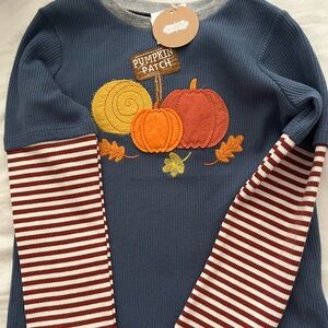 Mudpie Fall boys shirt